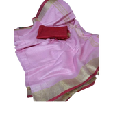 Khadi Linen Saree M J HANDLOOM
